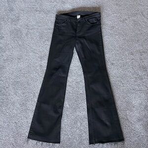 H&M black denim